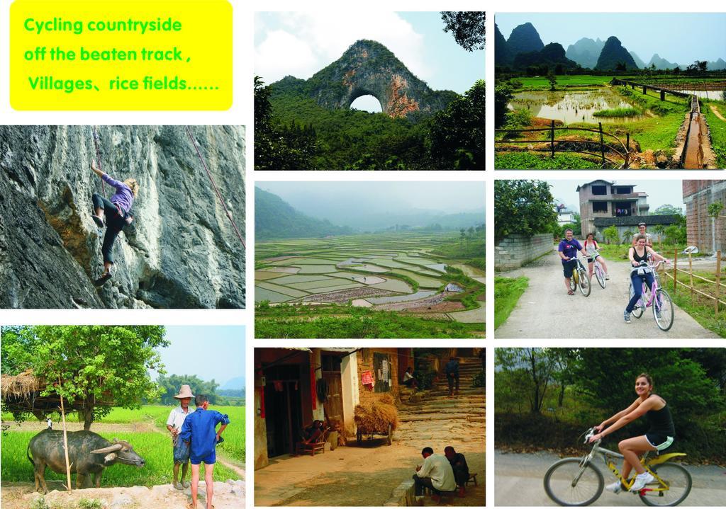 Yangshuo Travellers Land Youth Hostel Dış mekan fotoğraf